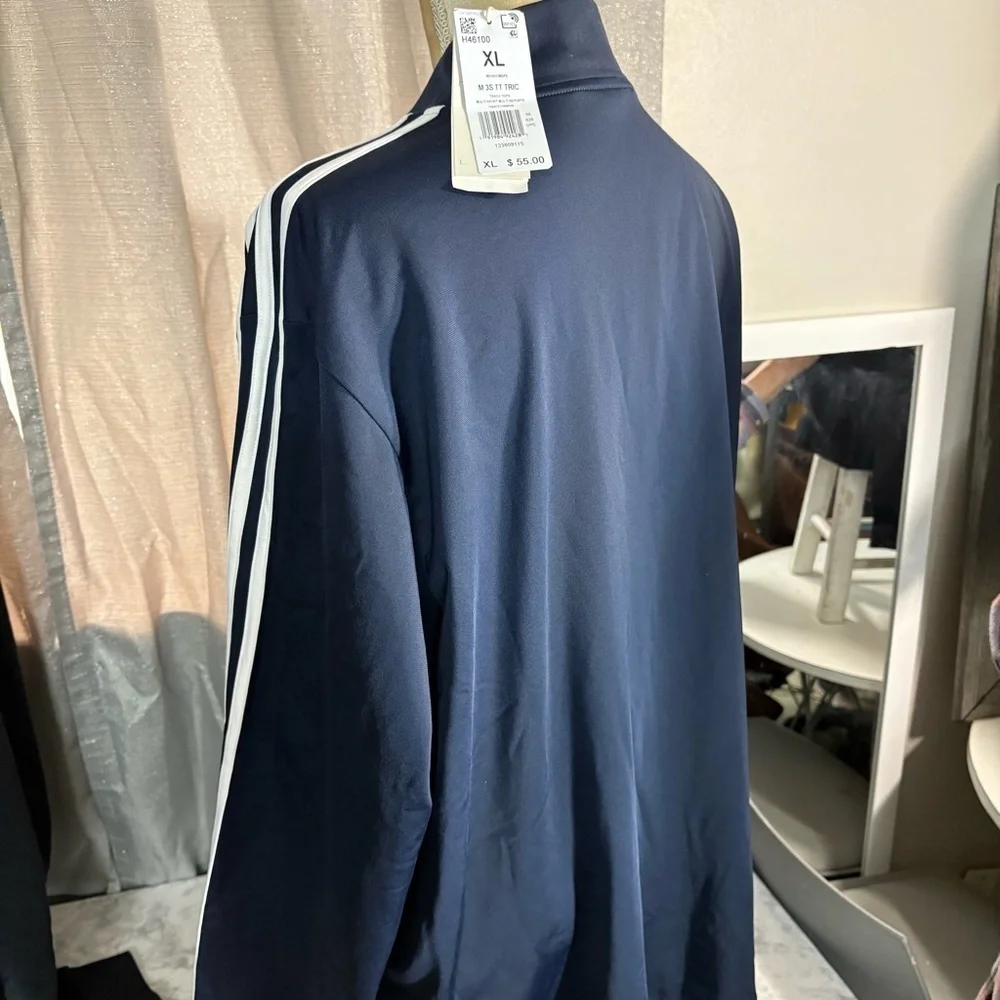 NWT Adidas track jacket men’s size XL